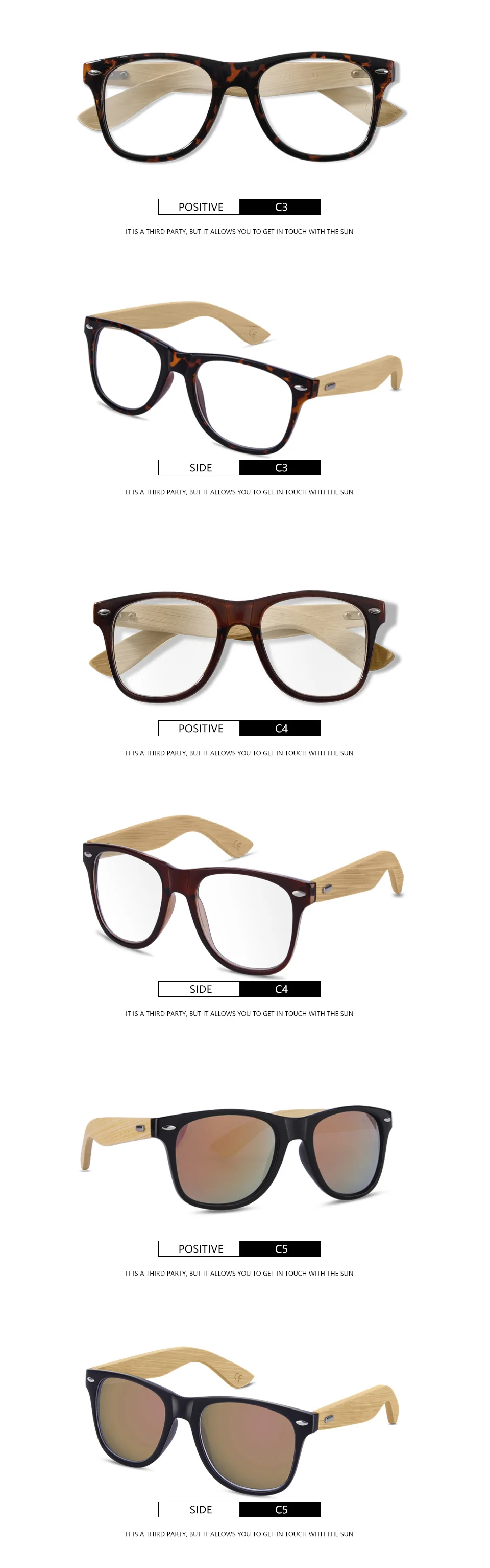 WUE новые модные деревянные Солнцезащитные очки Мужские Женские квадратные бамбуковые женские зеркальные солнцезащитные очки ретро de sol masculino