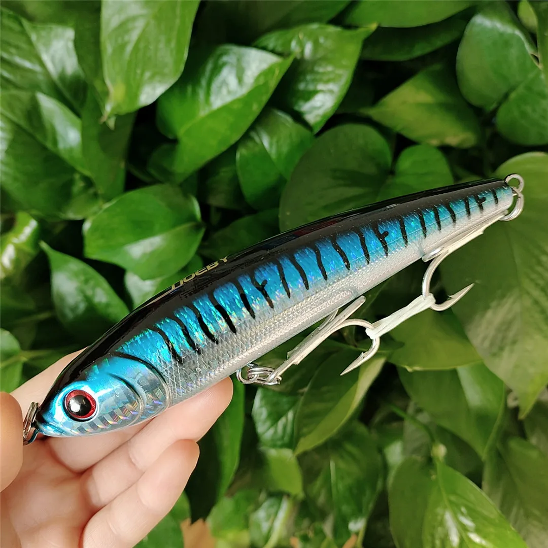 Isca de Pesca Stickbait para Baixo Noeby Afundando Lápis Isca Dura Pesca Difícil Enfrentar 6 Pçs 14cm 71g 4 Iscas artificiais