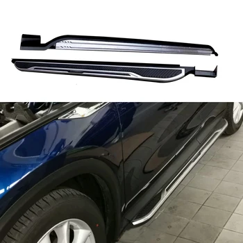 شراء2 قطعة يناسب لهوندا-CRV CR-V- 2017 2018 2019 2020 باب ألمونيوم الجانب خطوة دواسة تشغيل مجلس Nerf بار منصة حامي