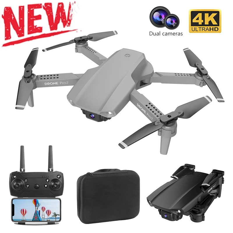 Xczj E99 Pro2 Rc Mini Drone 4K 1080P 720P Dual Camera Wifi Fpv  Luchtfotografie Helikopter Opvouwbare quadcopter Dron Speelgoed - AliExpress