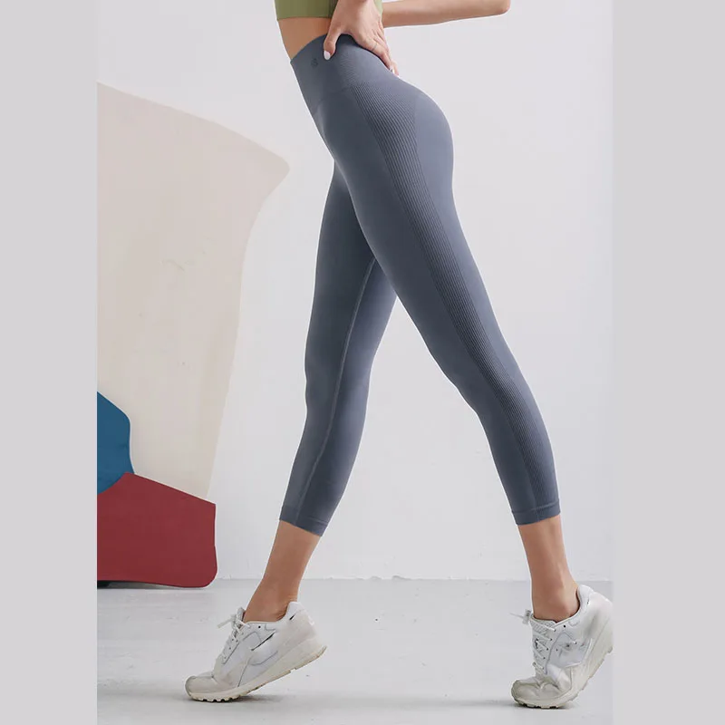 scrunch leggings 2020 Hot Sale Fitness Female Full Length Leggings Solid Colors Running Pants Comfortable and Formfitting Pants flare leggings