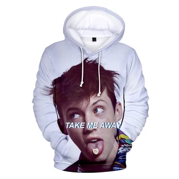 

FRDUN TOMMY Hoodies 3D Troye Sivan Print Harajuku Sweatshirt Long Sleeve Women/men Clothes 2019 Hot Sale Casual Plus Size 4XL
