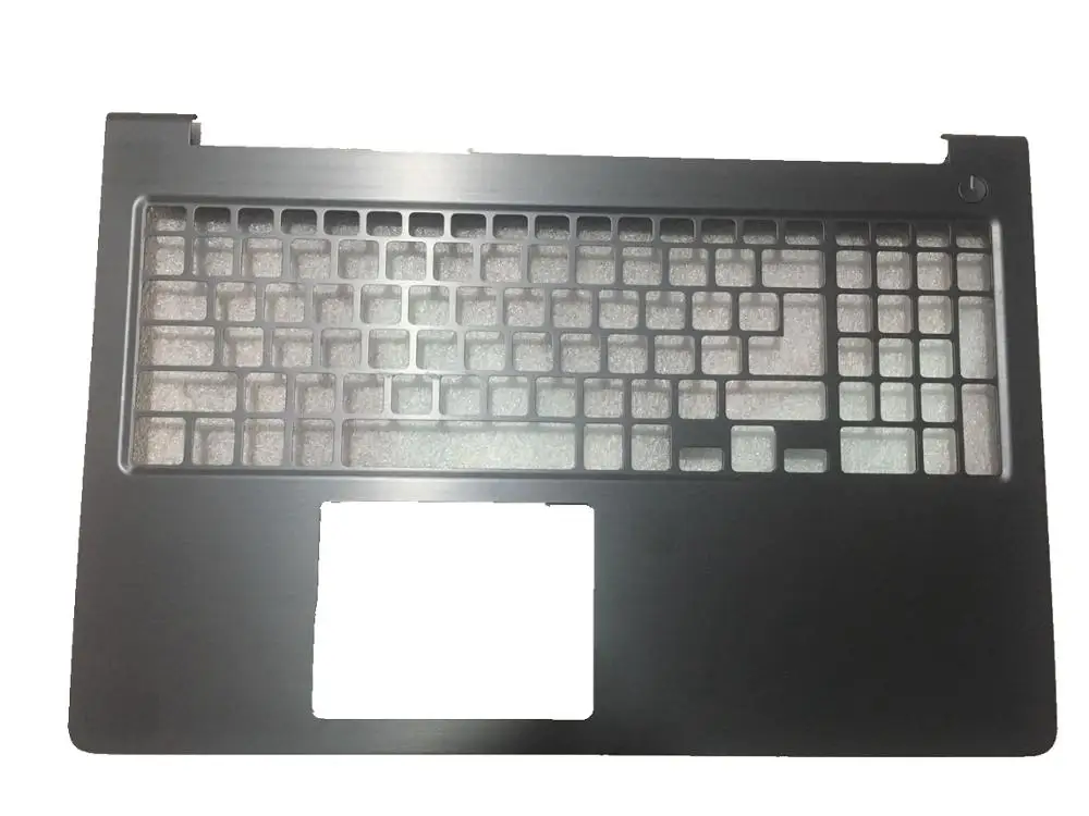 Without holes Чехол для ноутбука Dell Vostro 15 5568 V5568 темно-серый Упор для рук верхний чехол/нижний чехол 0HJP49 0FCN57 0JD9FG клавиатура - Цвет: Without holes