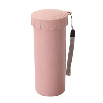 

Creative Portable Size Bamboo Fiber Heathy Material Cup Cute Design Suitable for Travel Kitchen Tableware