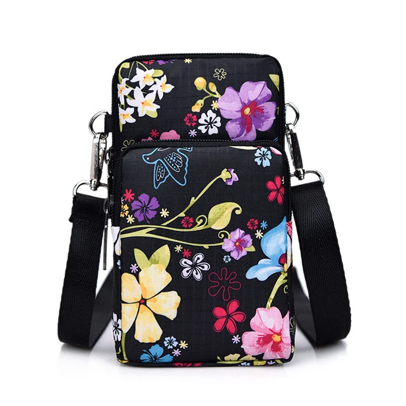 New Mobile Phone Bag Female Mini Small Bag Shoulder Messenger Wrist Coin Purse Leisure Movement Dancing Forearm women handbags crossbody bags