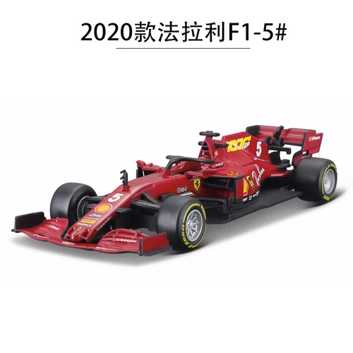 BURAGO 1:43 Simulation Alloy Car model toy For 2020 Ferrari F1 SF1000 Model F1 Racing CAR NEW with Original BOX 8