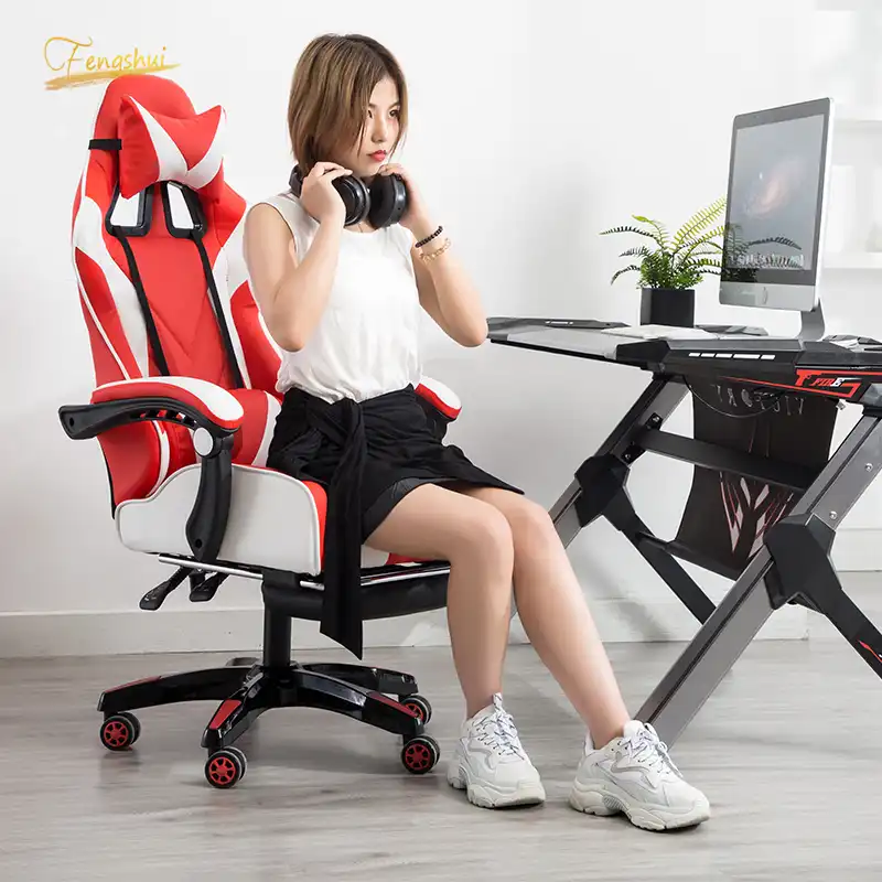 2020 New Professional Computer Chair Dnf Lol Internet Sports Racing Armchair Chair Wcg Play Gaming Lounge Recliner Lifting Chair Office Chairs Aliexpress