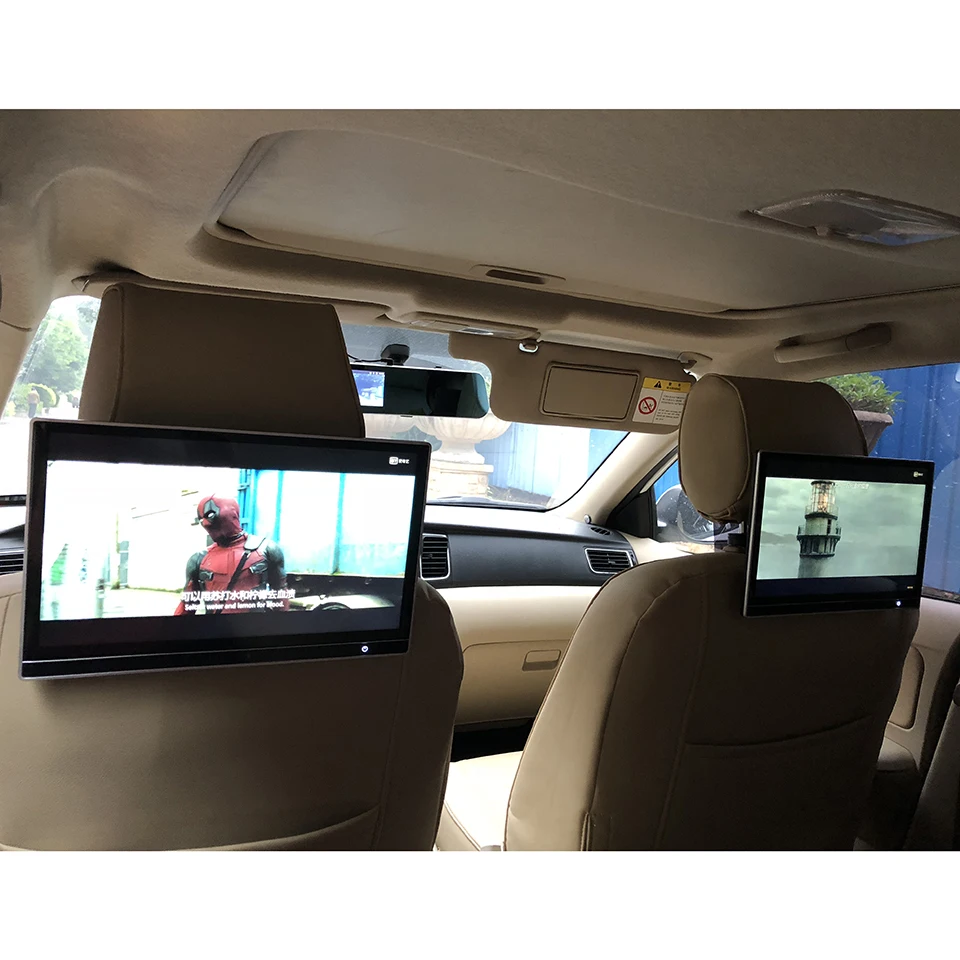  2019 UI Style Latest Product Car Android 8.1 Headrest Monitor With 8 Core 2G RAM +16G ROM For HUMME