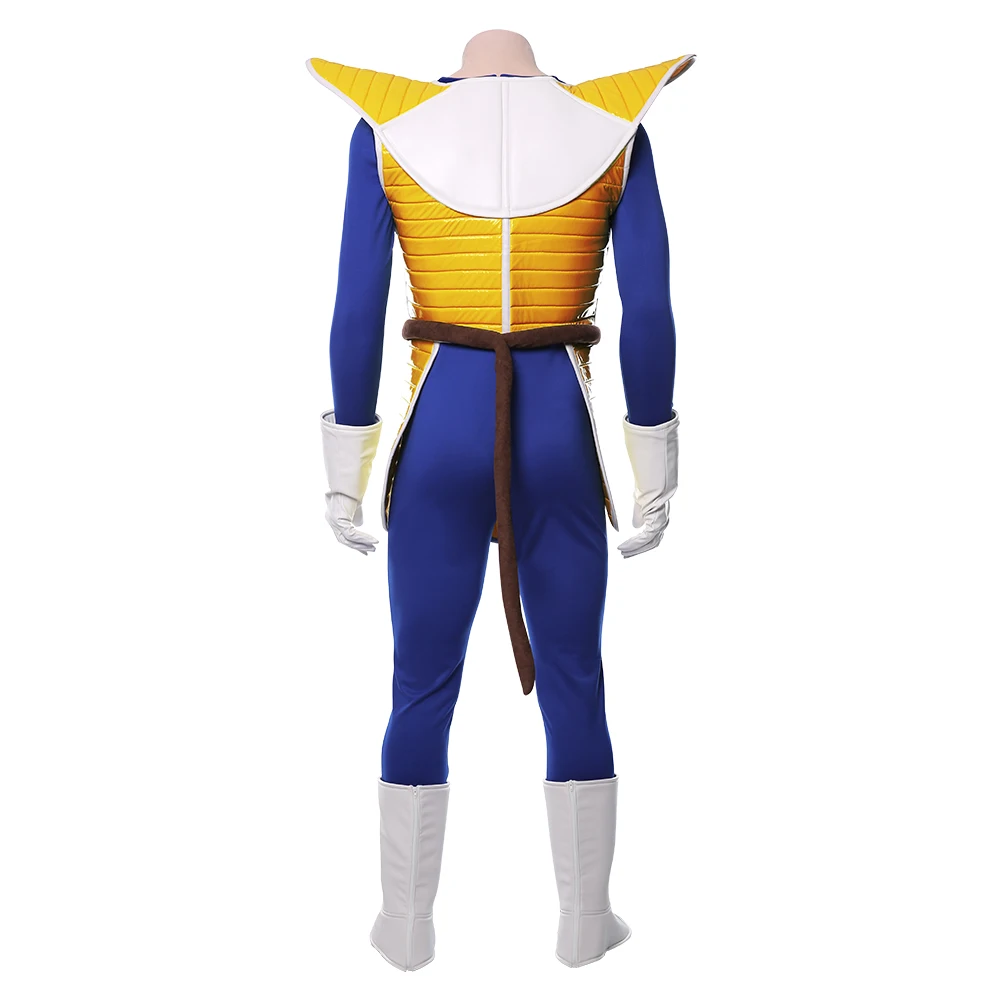 Аниме Драконий жемчуг Z Вегета Косплей Костюм Супер Saiyan битва комбинезон униформа костюмы для Хэллоуина
