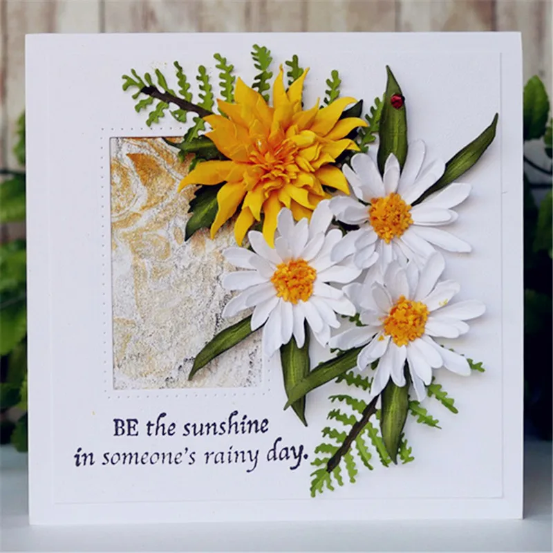 3D Flower Cutting Dies Metal Stencil DIY Scrapbooking Paper Card Embossing Craft