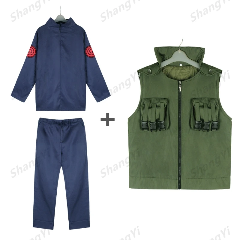 Halloween Clothes Vest Shirt Pants Mask  Naruto Costume Accessories -  Anime Cosplay - Aliexpress