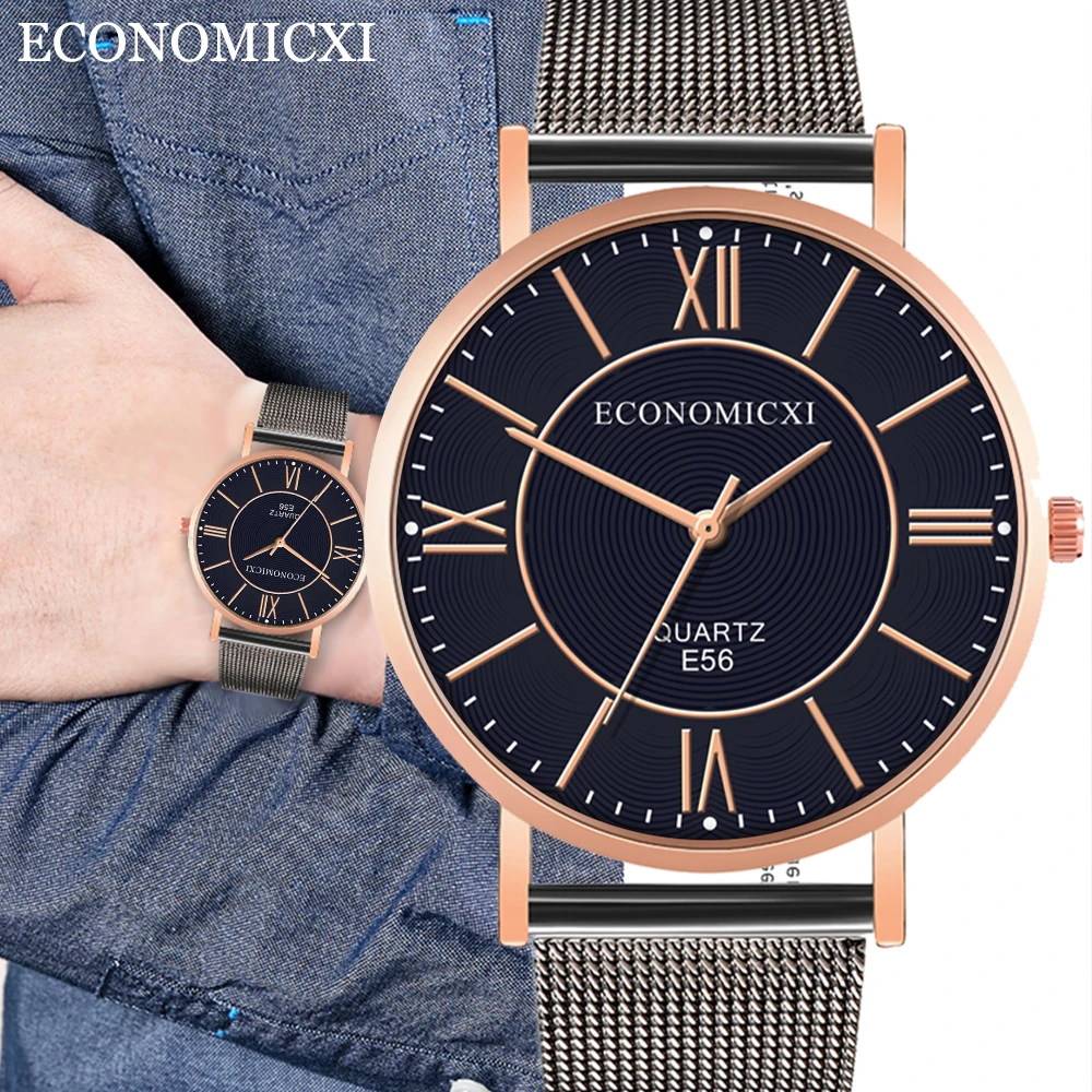 Relojes Para Hombre модные мужские часы брендовые роскошные сетчатые наручные со