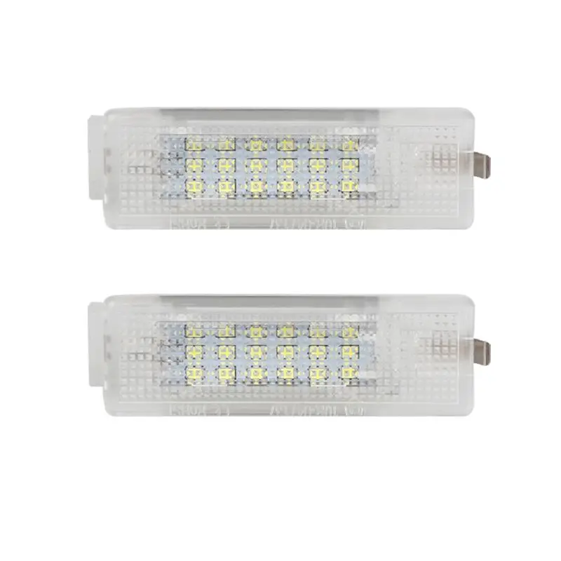 2 шт. 18SMD Белый светодиодный багажник внутри багажника для Volkswagen VW EOS Golf GTI MK5 MK6 MK7 Scirocco Sharan Tiguan PASSAT JETTA