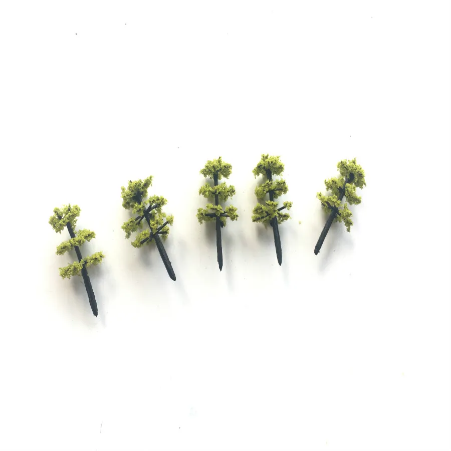 

500pcs/box 2.7cm 1/1000scale model tree sand table for ho train layout modelbouw scene maker factory diy model