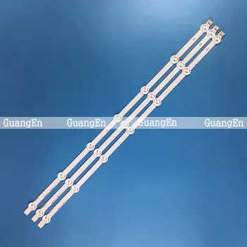 

3pcs 63cm 7LED Backlight Lamp Strip for LG 32 TV 32ln541v 32LN540V A1/B1/B2-Type 6916L-1437A 6916L-1438A 6916L-1204A 6916L-1426A