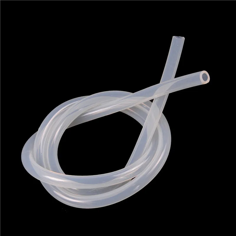

1M Food Grade Clear Translucent Silicone Tube Non-toxic Beer Milk Soft Rubber Outdoor Multifunctional Tools Eating tools