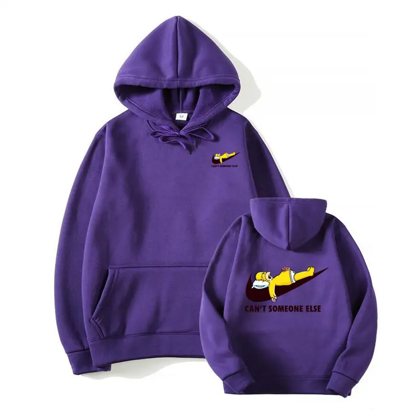 purple Hop Juventude Rua Esportes Толстовки, Толстовки Da Moda azul, os homens de lazer, толстовки импрессан-де-анимасоу - Цвет: purple