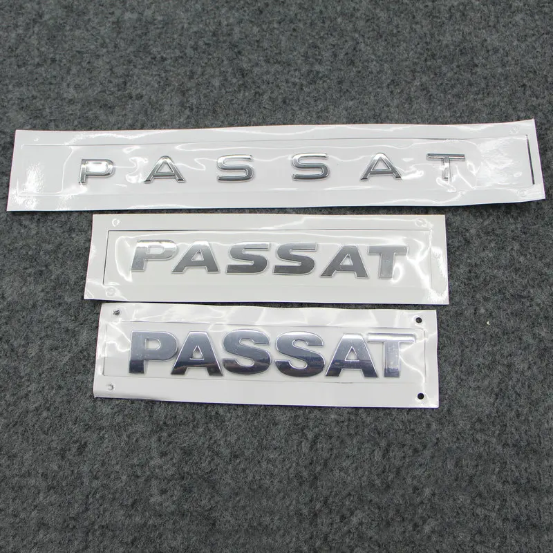 Подходит для Passat B5 B6 b7l b8l надпись на багажник задний логотип ABS покрытие серебро |
