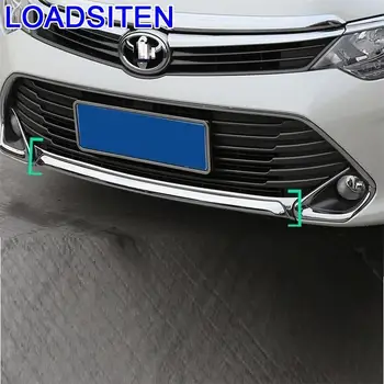 

Modified Automovil Auto Chromium Body Front Bumper Exterior Sticker Strip Protecter Covers Car Styling 17 FOR Toyota Camry