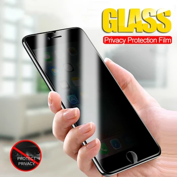 

25 PCS 3D Full Screen Anti-peep Soft Edge Tempered Glass Screen Protector For iPhone 6 7 6 Plus 7 Plus 8 8 Plus Privacy Film
