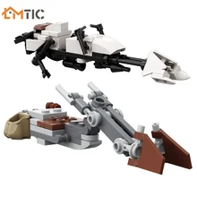 MOC Star-bloques de construcción de bicicleta de velocidad para niños, Mini modelo de bloques de construcción, montar, Ladrillos educativos, regalo de Navidad