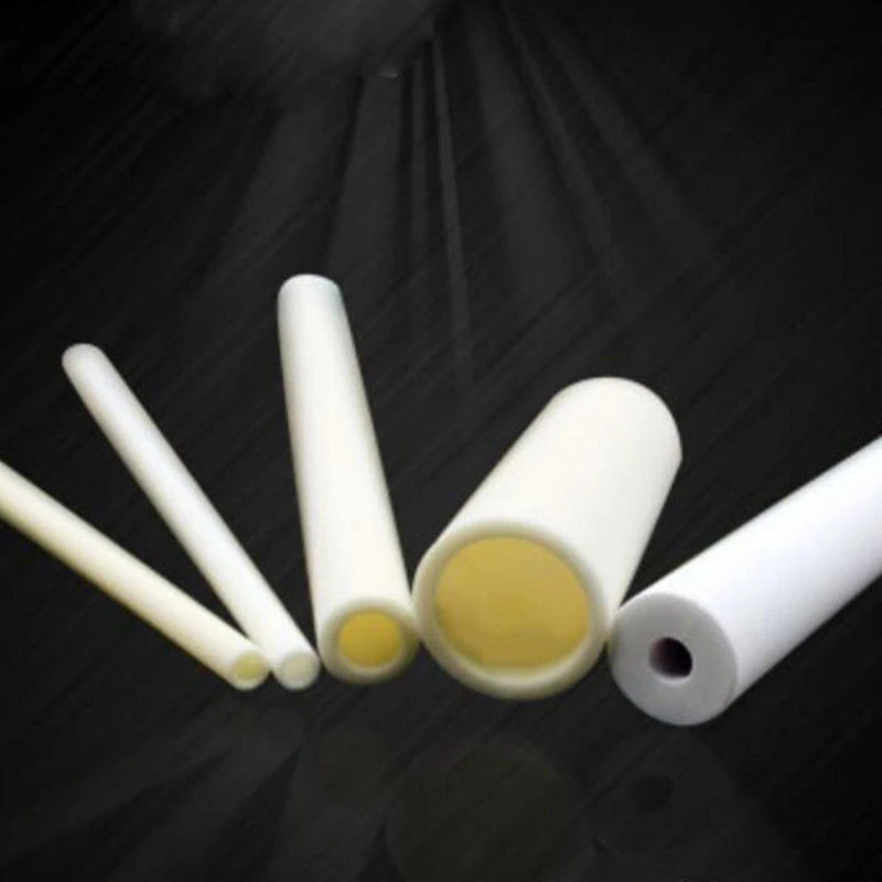 

1pcs Alumina ceramic tube Hollow insulating rod Thermocouple protection tube 100mm length