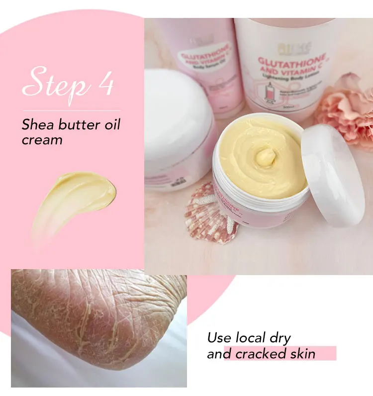 AILKE Whitening Moisturizing Korean Facial And Body Lotion Reduce Melanin Wrinkles Vitamin C Dark Spot Remover Skin Care Cream