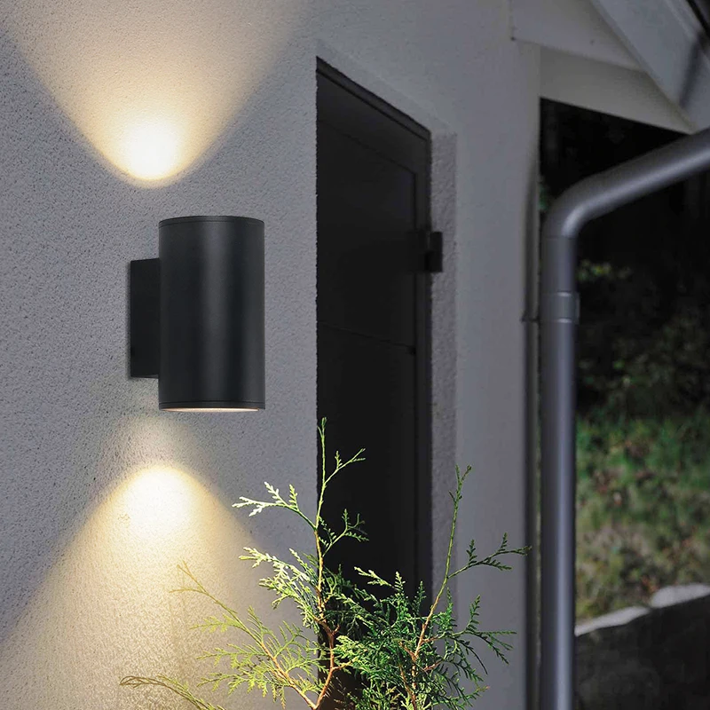 LED muro exterior lámpara Design jardín exterior luces aluminio pared Lámparas patio