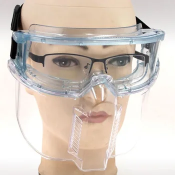 

Anti-Spread Droplets Sponge Transparent Anti-Dust Goggles Respirator Pm2.5 Multi-Purpose Protection Full Face Masks Kits