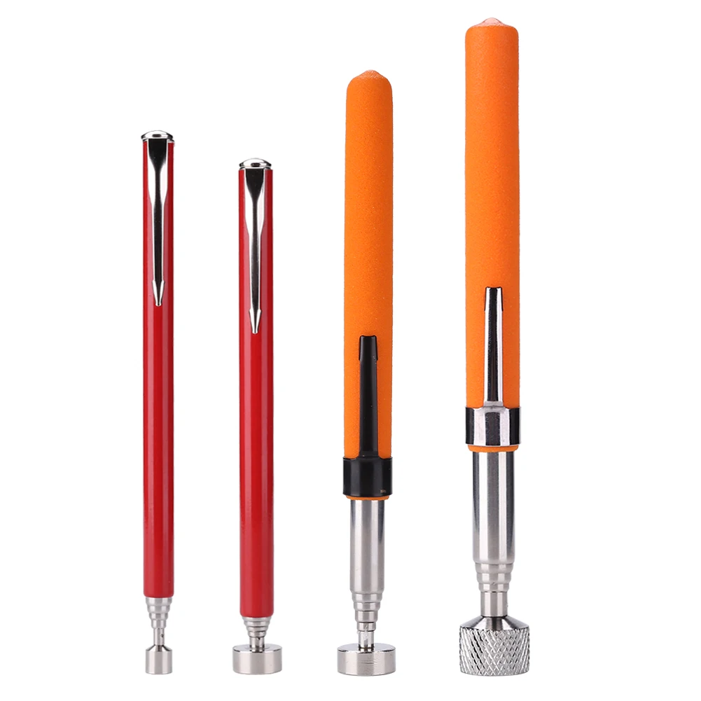 1 bâton de ramassage rétractable, stylo de ramassage magnétique 2/5/8LB,  outil de ramassage en