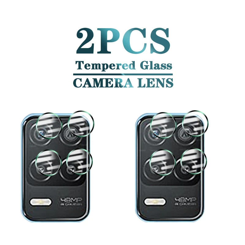 2 Pezzi Di Vetro Temperato Su Realme 8 7 5G Pro Pellicola Salvaschermo Per Oppo Realme 6 7 8 Pro 7I Global 6I Camera Glass 5 5I Lens Glasses