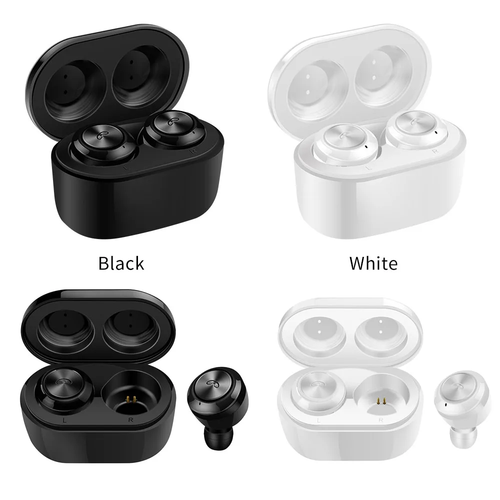 A6 Bluetooth Earphones for iPhone Ear Headset Wireless Mic Charging Box Air Earbuds Handsfree for Xiaomi Huawei Samsung
