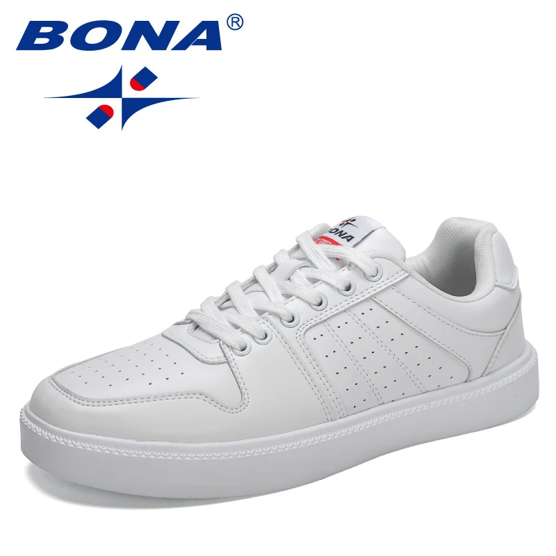 BONA zapatos informales planos para hombre, zapatillas de a la moda, Calzado cómodo de lujo para caminar trotar, 2021|Skate| - AliExpress