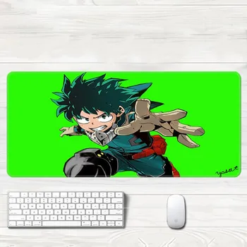

Hot Sell Anime My Hero Academia deku Extra Large Mouse Pad Gaming Mousepad Mouse Mat Anti-slip Natural Rubber with Locking Edge