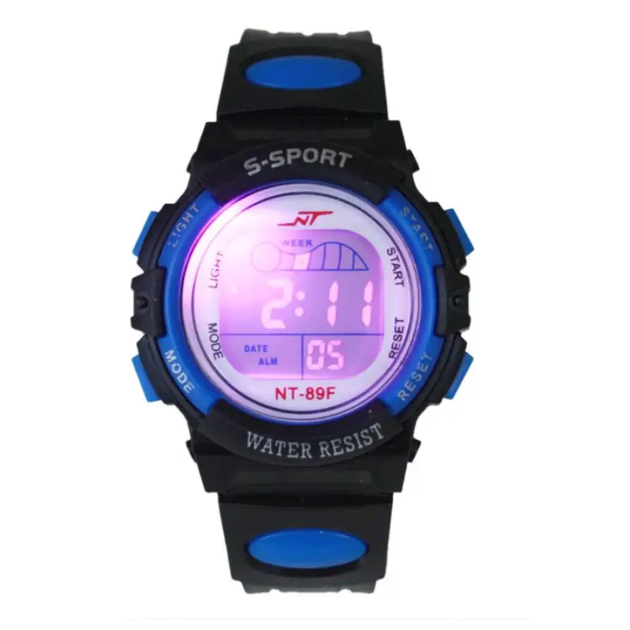 

OTOKY2019 New LED Light Watch Girl Boy Alarm Date Digital Multifunction Sport Wrist Watch Dropshiping