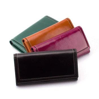 

Oil Wax Leather Wallet Multi-functional Phone Wallet Large Capacity Clutch Bag