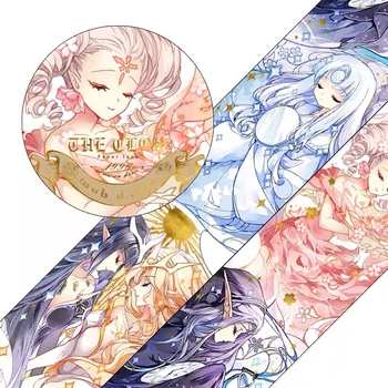 

Fairy Girl and Boy Washi Tapes Bullet Journal DIY Scrapbooking Label Stickers