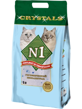 

№1 Crystals силикагелевый, 5 л.