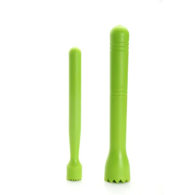 Plastic Wine Mixing Stick Cocktail Muddler Shaker With Crushing Hammer DIY Drink Fruit Muddler Crushed Ice Barware Tool