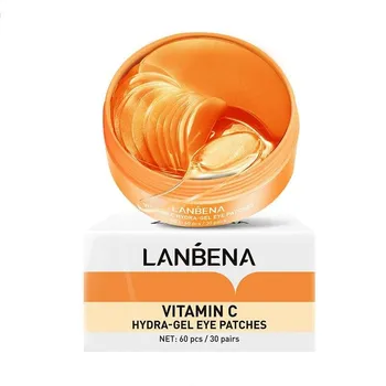 

60pcs/box VC Eye Mask Original Collagen Gel Quick Moisturizing Reduce Wrinkles Dark Circles Tighten Skin Essence Eye Patches