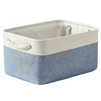 

Fabric Storage Basket Foldable Organizer Basket Decorative Basket Toy Storage Basket with Handles Baskets