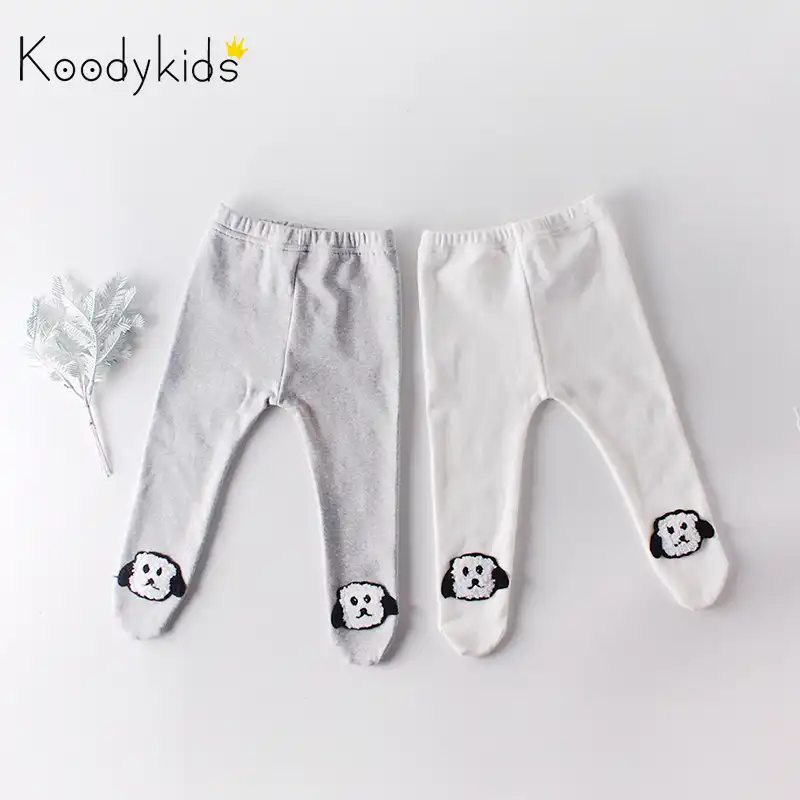 baby girl leggings with feet