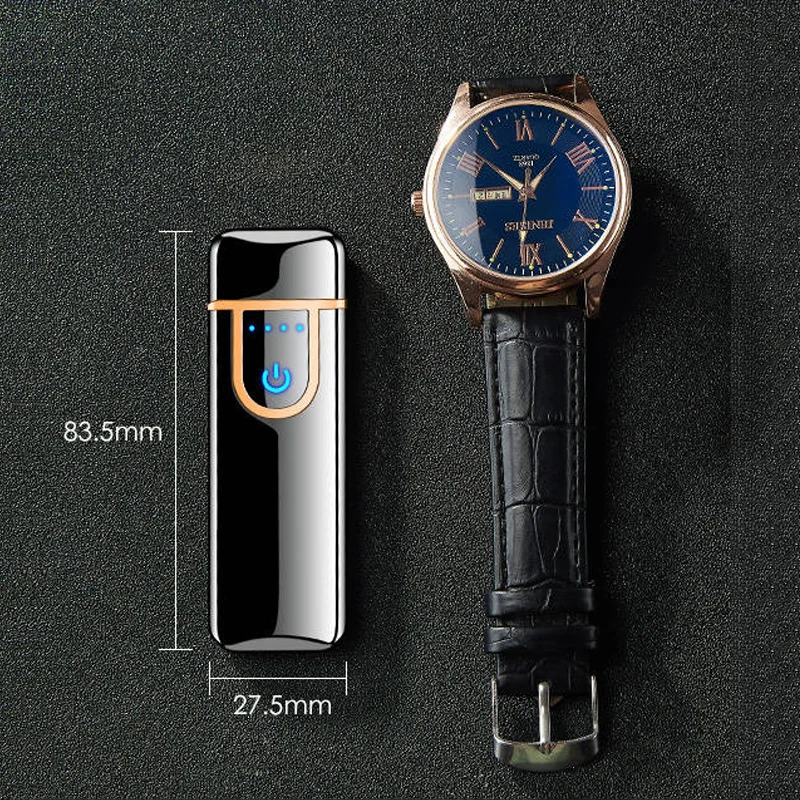 Электронная зарядная Зажигалка Sense Индукционная ветровка Smok сигарета классический ligther мини складной для активных занятий Тактический