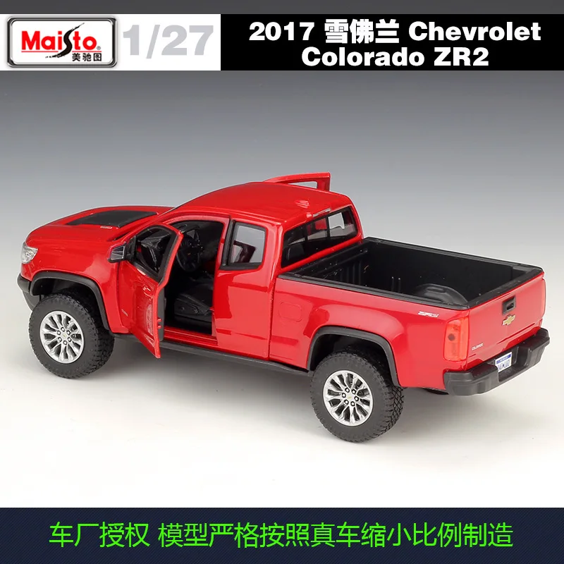 Maisto 1:24 Chevrolet Colorado ZR2 Пикап сплав модель автомобиля коллекция Подарочная игрушка