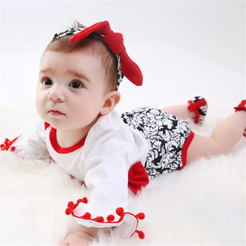 Одежда для новорожденных девочек осенне-весенний хлопковый комбинезон с длинными рукавами для маленьких девочек+ 1 пара обуви, красивый комбинезон для девочек от 0 до 24 месяцев