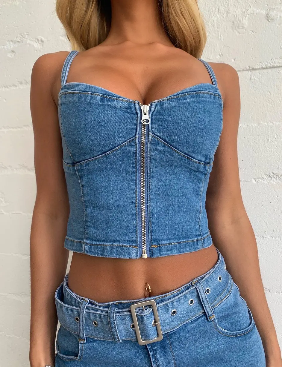 Skirts Sets Women Jeans Streetwear 