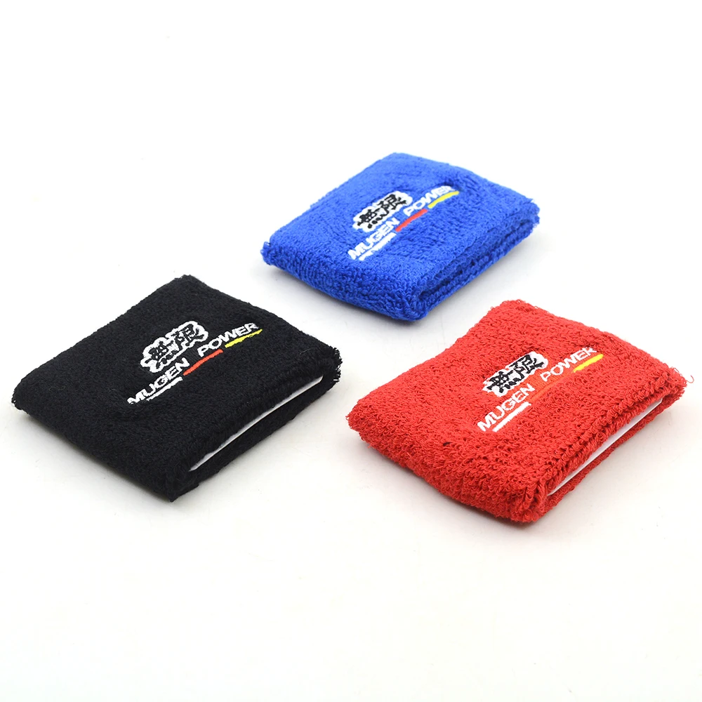 1PC Universal JDM Style Auto Car Brake Clutch Oil Reservoir Tank Cover Oil Catch Tank Cover Socks car brake clutch oil tank cover
