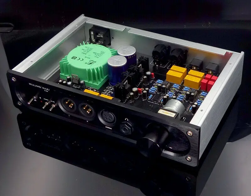 Finished E 600 Fully Balanced headphone Amp Dual Core Low Distortion