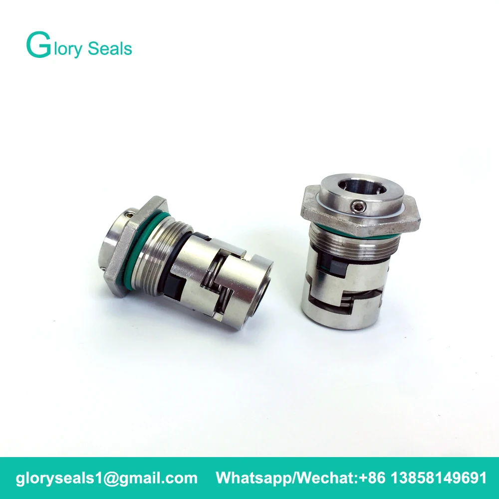 Double Welding GLF-12 GLF-C-12 Mechanical Seals for CR1/CR3/CR5 Vertical Multi-stage Pumps Shaft 12mm Cartridge Seals(HQQV/HQQE) oil seal screwdrivers o ring seal set rubber seal ring water pump seal kit engine transmission seal