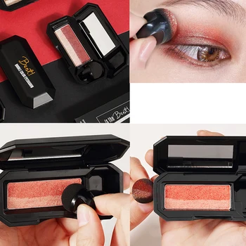 

Hot Sale Brand Charming Eyeshadow Dual Color Makeup Palette Perfect Women Glitter Eye Shadow Shade Palette Cosmetic Tools